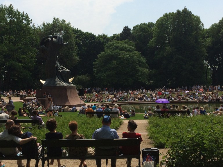 Chopin in the park
